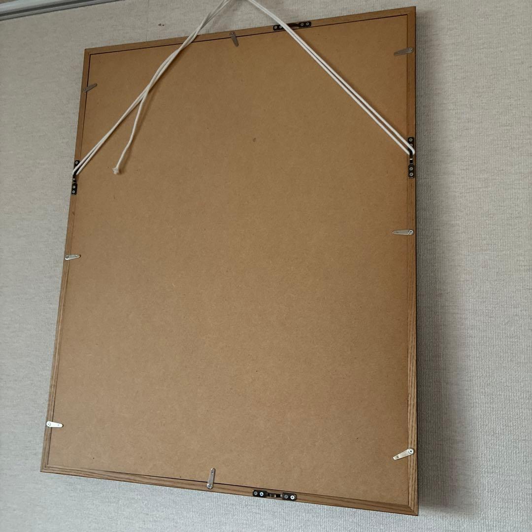 渡辺宏 大きな白クマ 白いクマの現代アート作品　ポスター