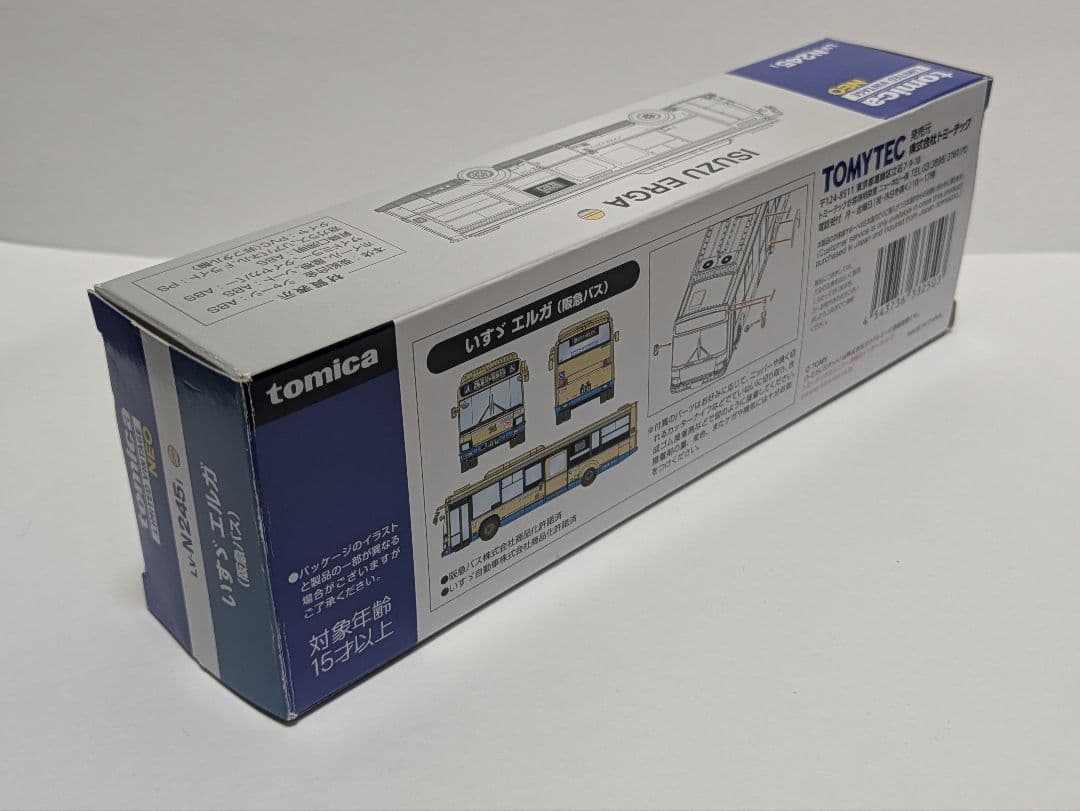トミカリミテッドヴィンテージネオ　いすゞエルガ（阪急バス）