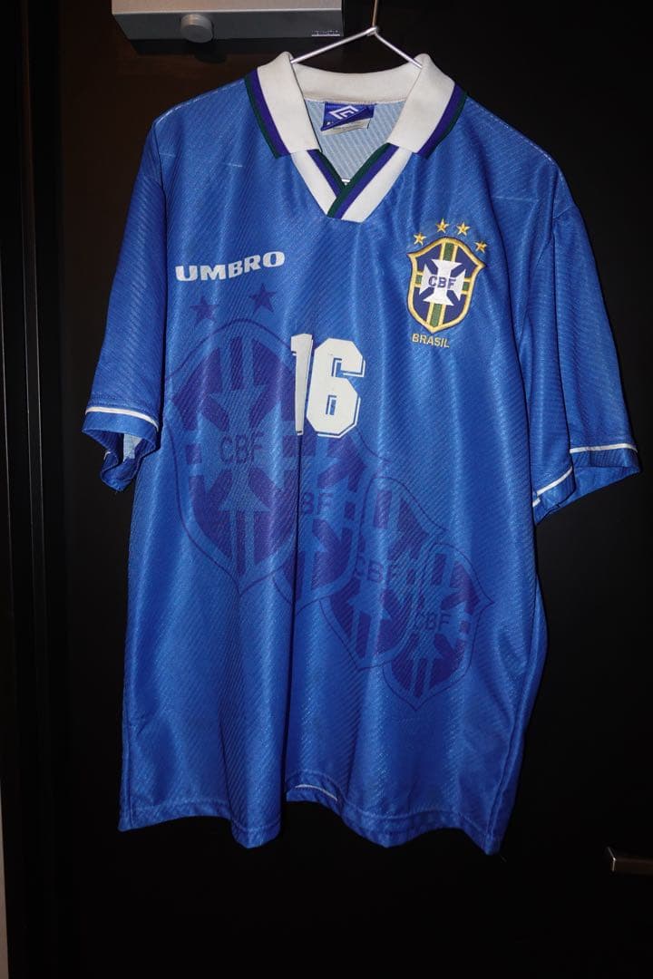 ち*よ様 ブラジル代表　レオナルド選手　サッカーW杯アメリカ大会　ユニフォーム