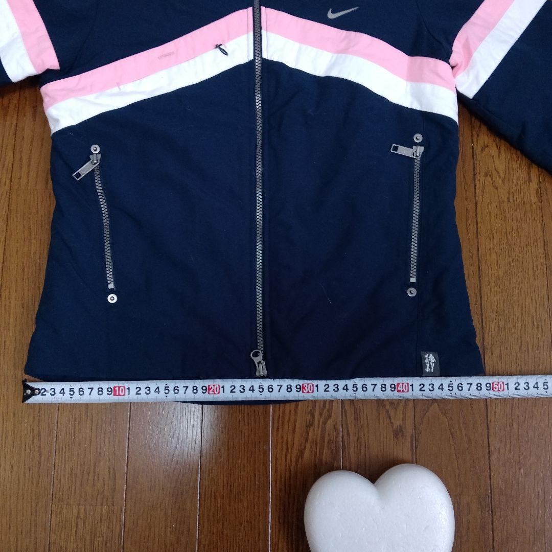 NIKE GOLF フルジップ ジャケット ネイビー ピンク　レディース M