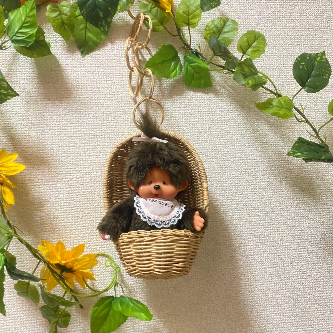 希少　モンチッチ　ぬいぐるみ女の子ヴィンテージくたくたシリーズ　ふた子　セキグチ