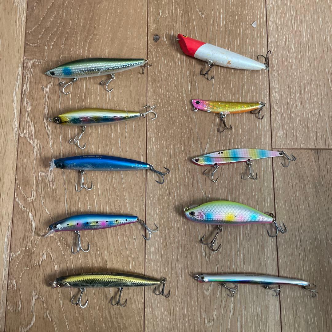 シーバスルアー10個セット