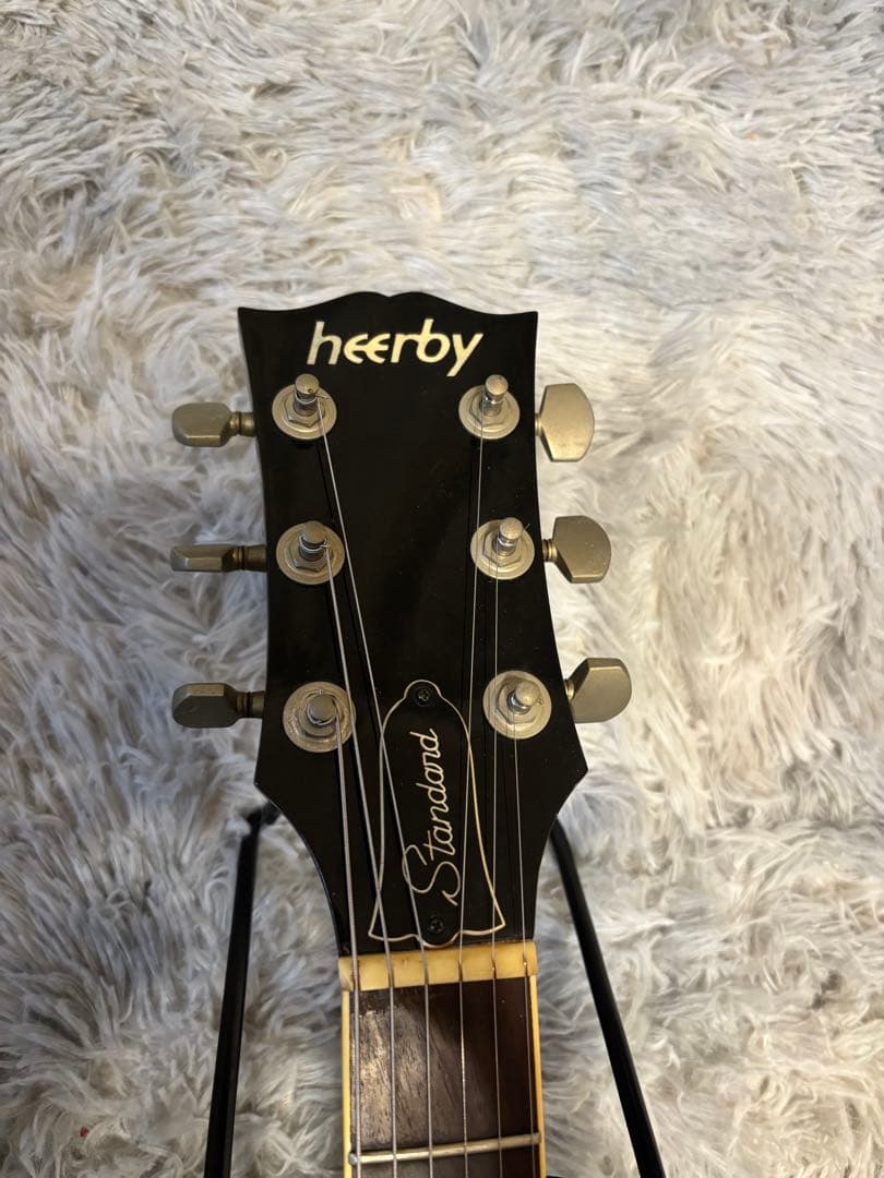 【メルカリ市セール】Heerby 70年代国産レスポール　セットネック