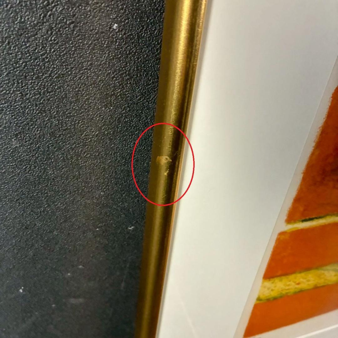 【最終値下げ】コロン V.Collomb「紅茶わかしとひなげし」リトグラフ