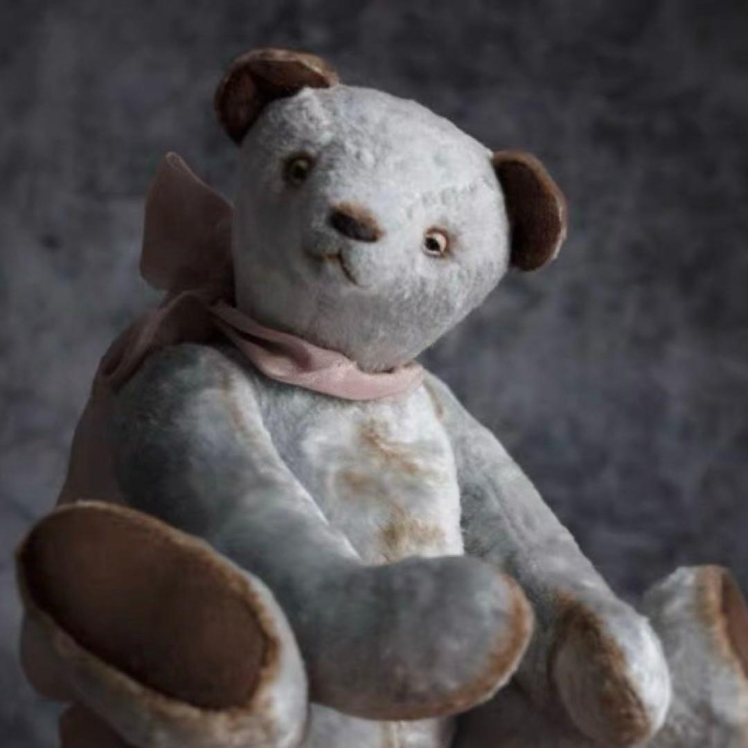 紳士くまさん ぬいぐるみ テディベア アーティストベア 海外作家様 ハンドメイド