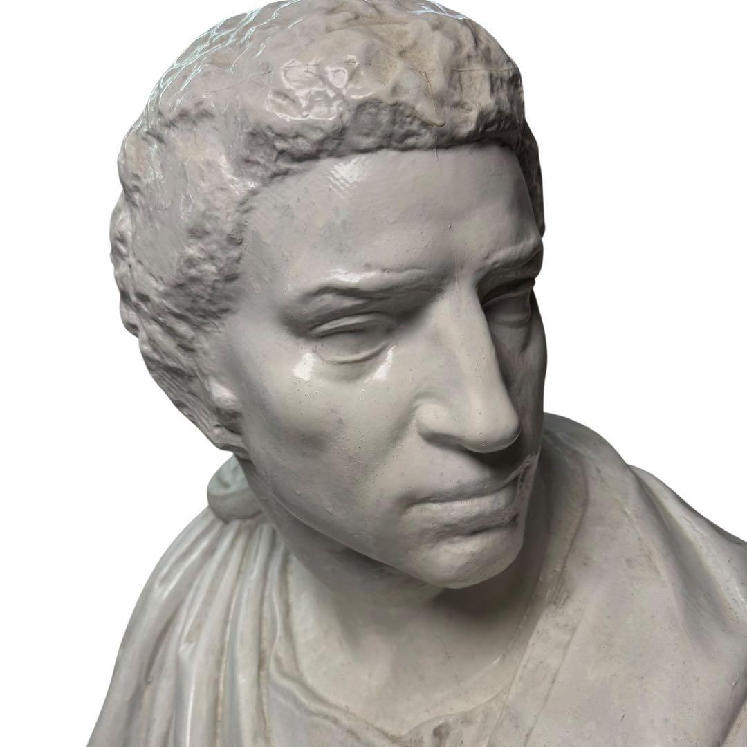 石膏像 ブルータス 胸像 デッサン用