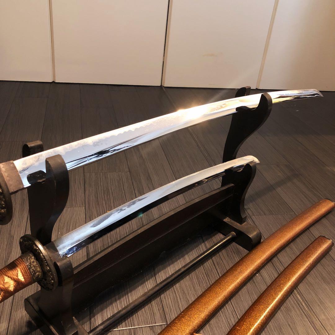 模造刀　茶拵え　大小2本セット 太刀　脇差