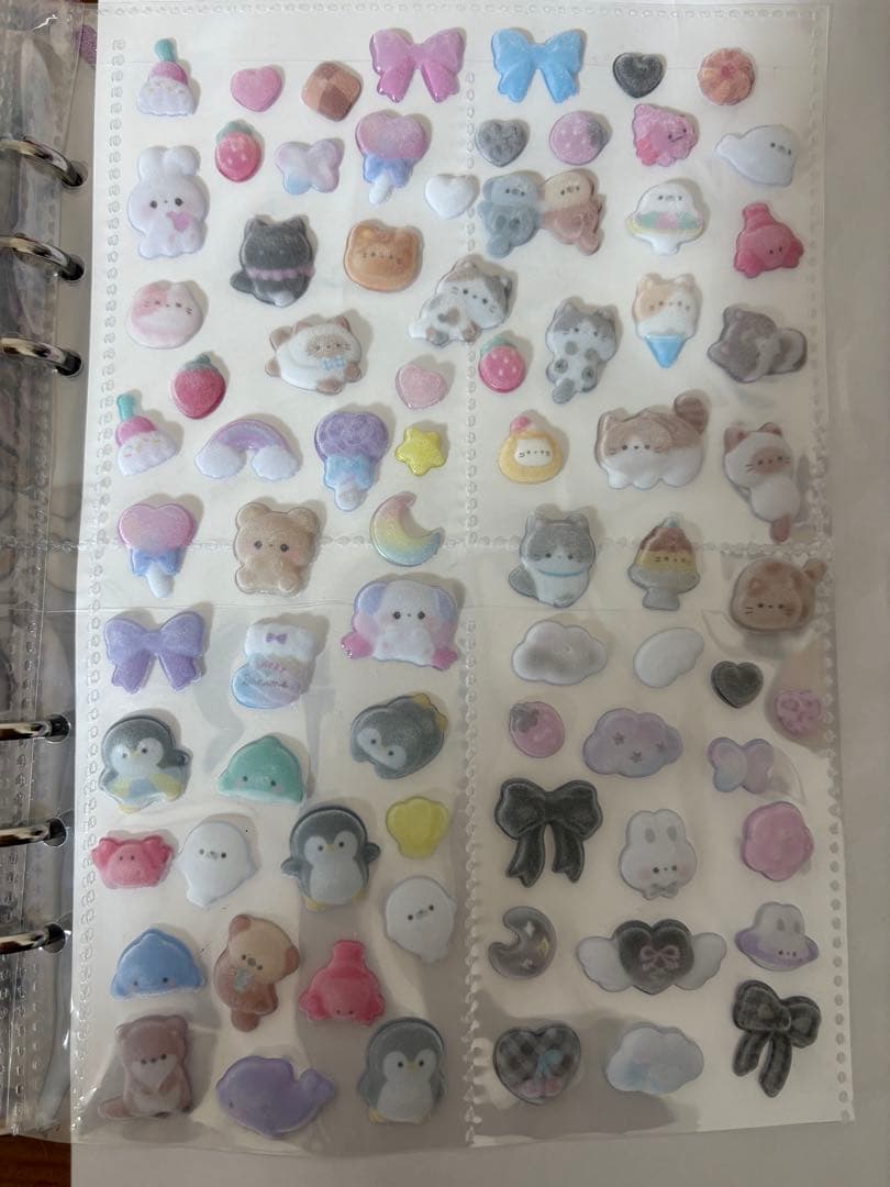 シール帳　完成品