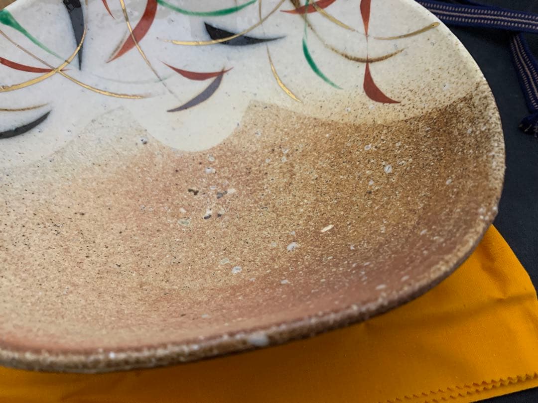 中郷窯　鈴木茂至　信楽焼　武蔵野文　器　寒六窯平野敏三　共箱栞