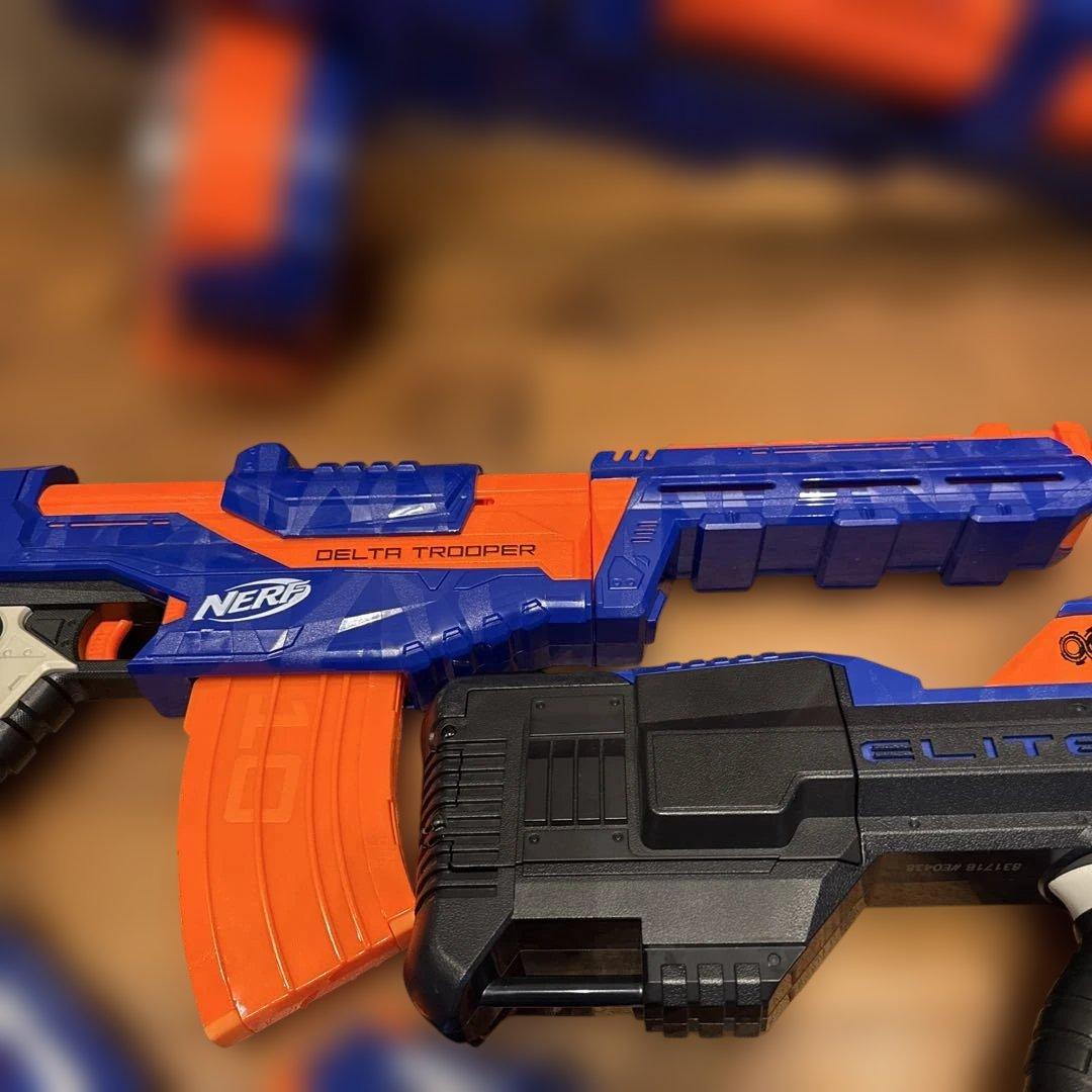 ナーフ NERF タイタン CSー50 インフィニス　デルタトルーパー　セット