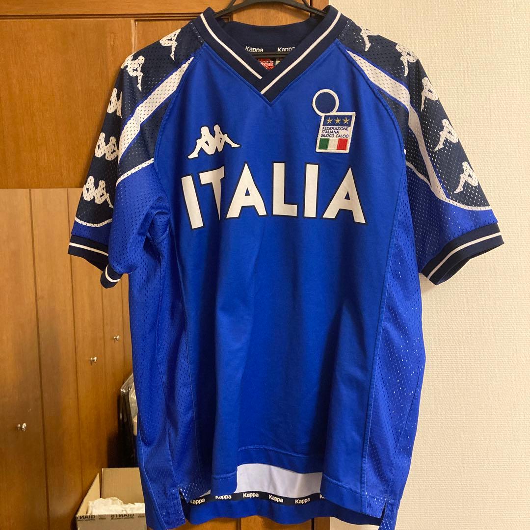 イタリア代表 99/00 半袖トレーニングトップ