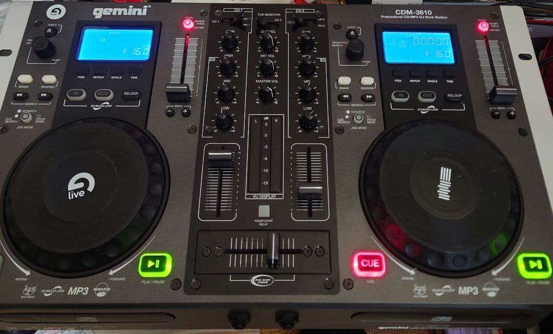 ■■gemini CDM-3610 CDJ