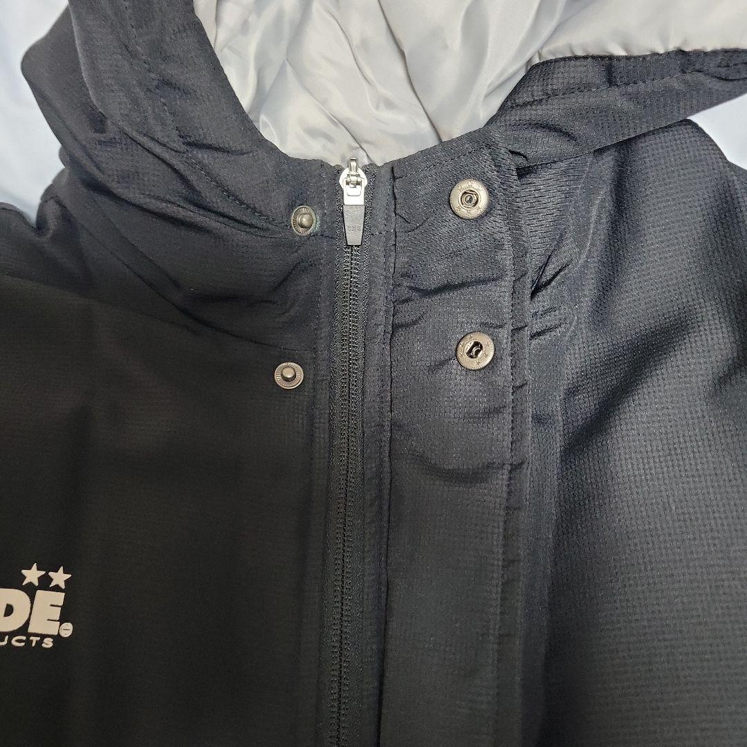 新品、未使用 GRANDE フード付き ベンチコート ブラック