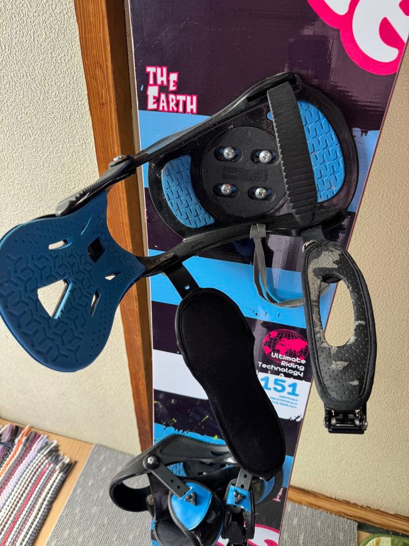 Generics スノーボード 151 チェッカーパターン