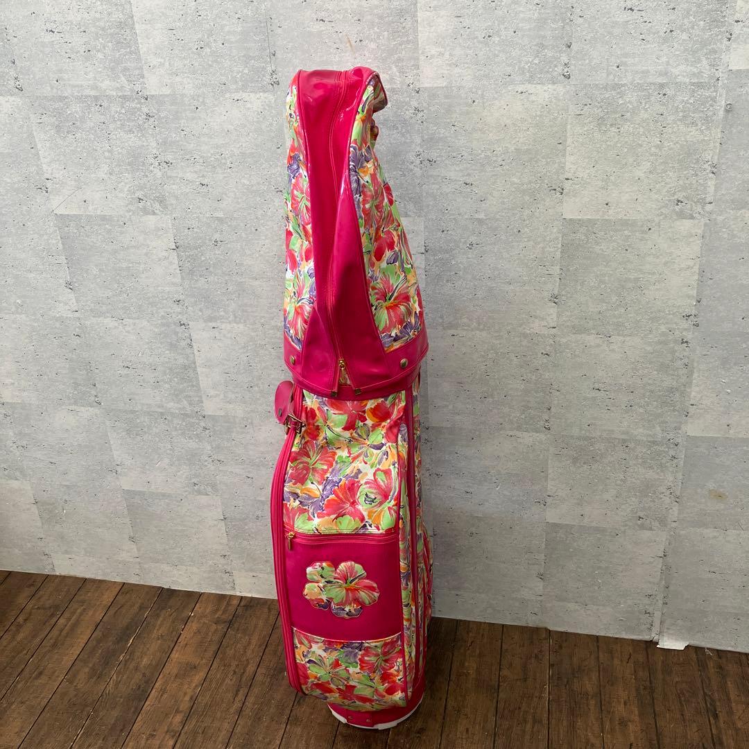 KASCO CLUB ハイビスカス キャディバッグ ゴルフバッグ＆ボストンバッグ