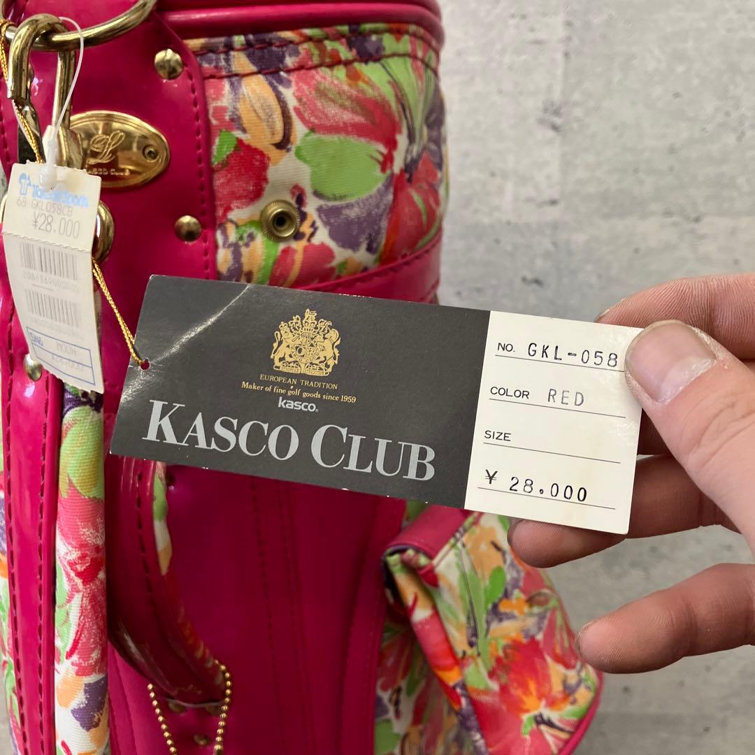 KASCO CLUB ハイビスカス キャディバッグ ゴルフバッグ＆ボストンバッグ