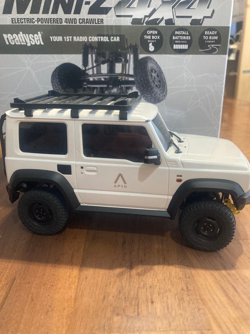 京商 ミニッツ4×4 APIO JIMNY TS4 ピュアホワイトパール