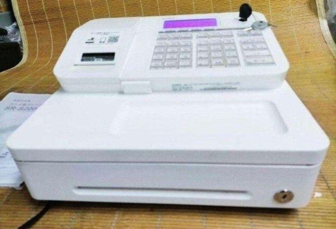 カシオレジスター　SR-S200　最新機種　スマホで設定売上管理　377776