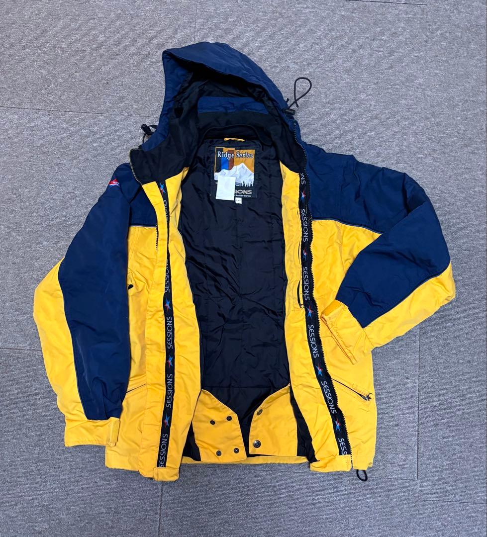 SESSIONS LOCALMOTIONスノボ・スキーウェア ネイビー/イエロー