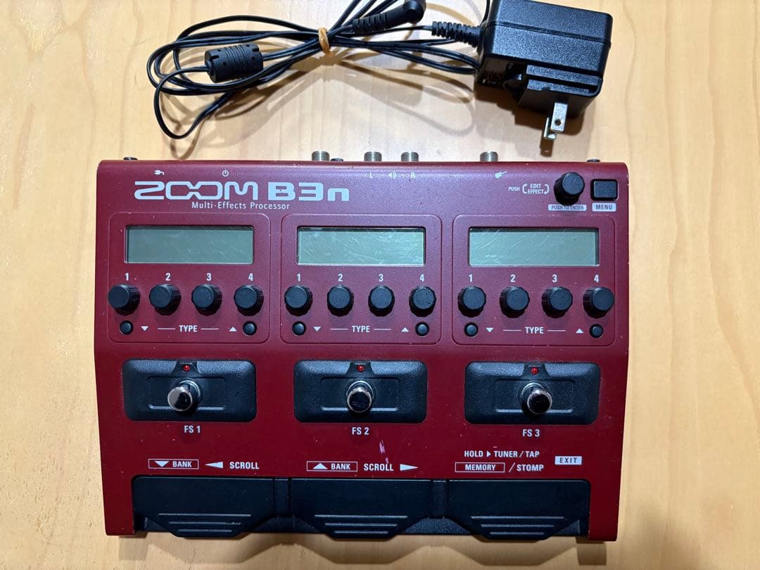 zoom B3n ベース用マルチエフェクター