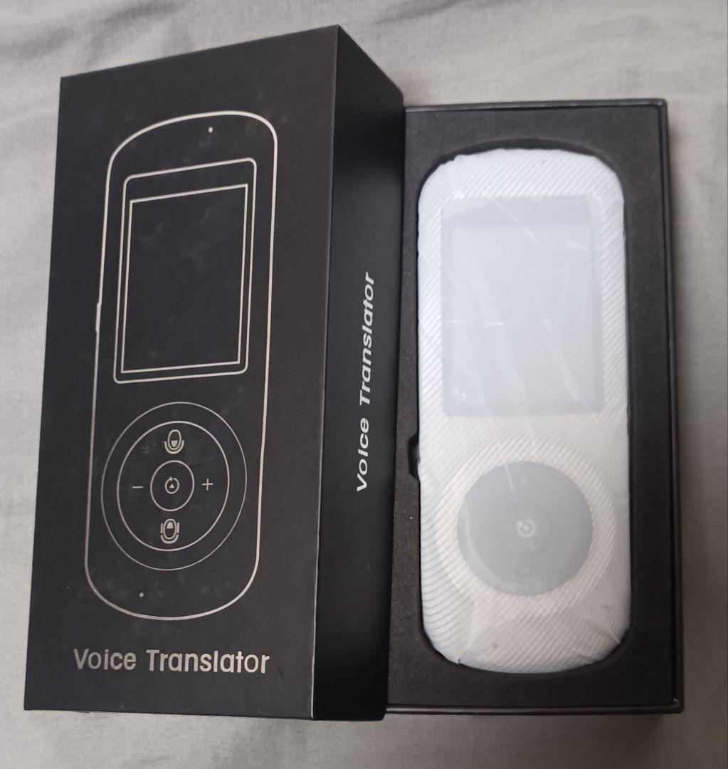 【新品未使用】WeTalk(ウィトーク) 世界70ヵ国語対応高精度AI翻訳機