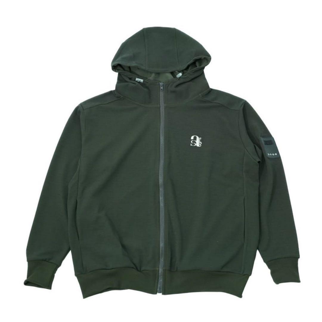STCH antiqua ゴルフウェア 刺繍ロゴジップフーディー パーカー