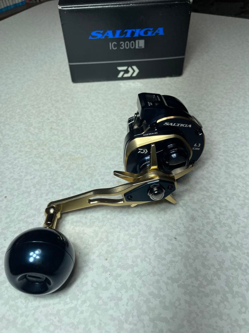 ソルティガ　SALTIGA IC 300L ベイトリール