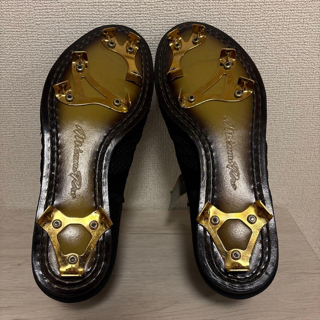 ミズノプロ ヌバックスパイク スエード生地ミドルカバー 黒 Mizuno Pro