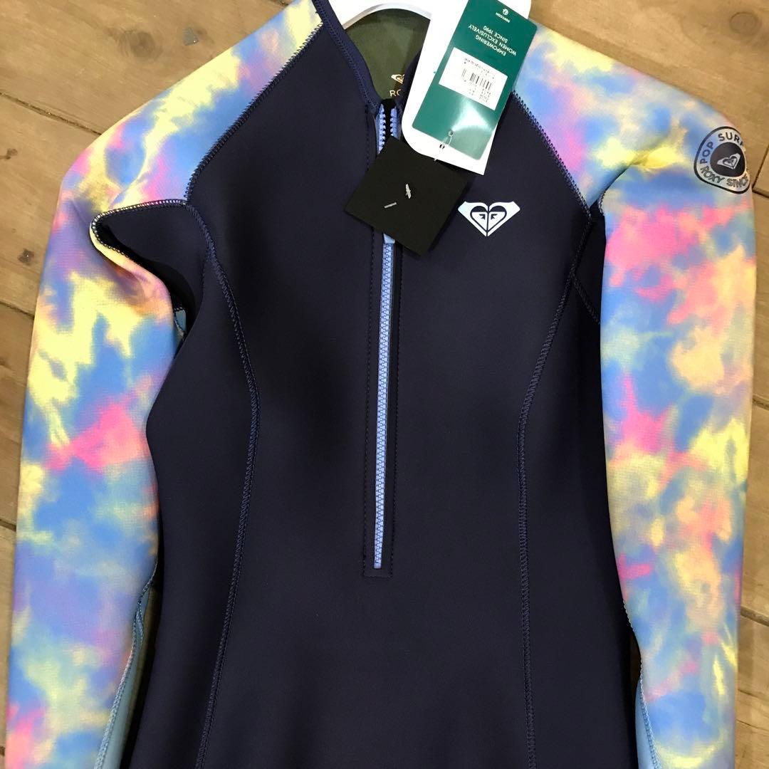 ROXYネイビー/タイダイ フルスーツLサイズ