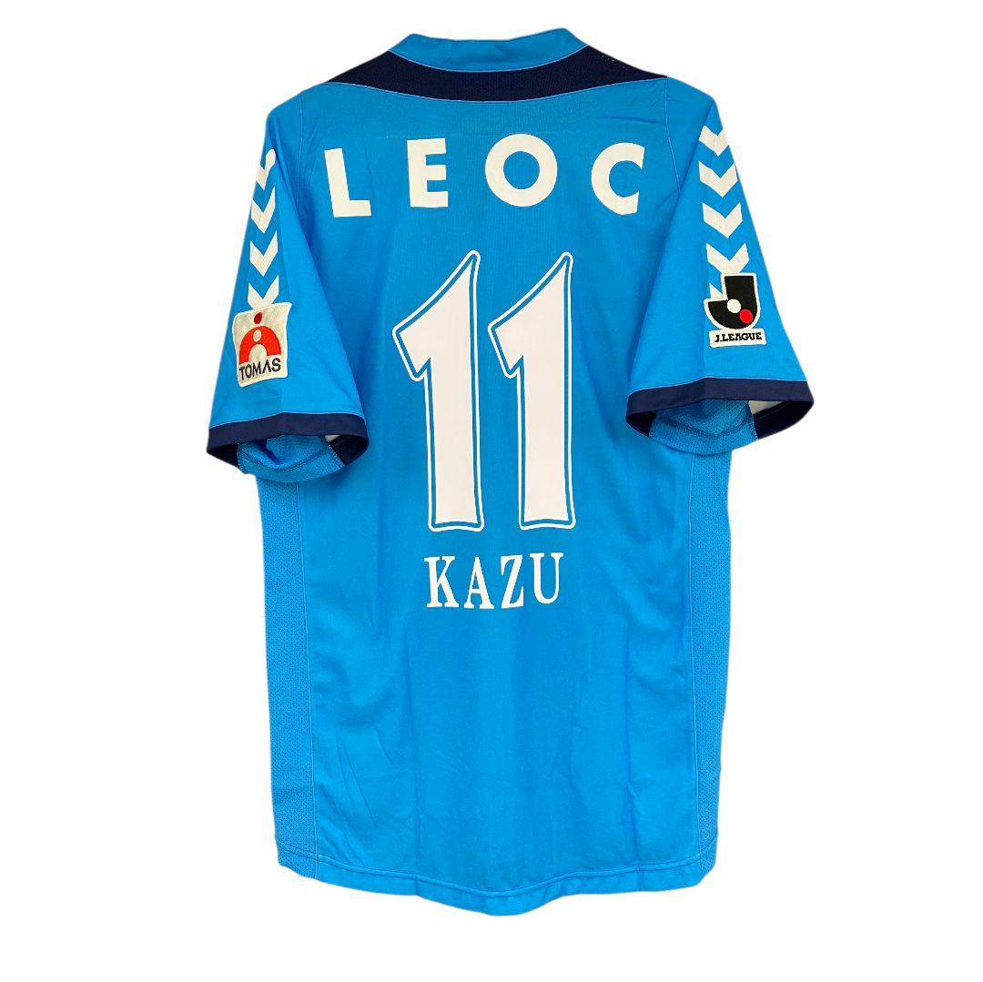 2007 横浜FC　三浦知良　ヒュンメルオフィシャルユニフォーム