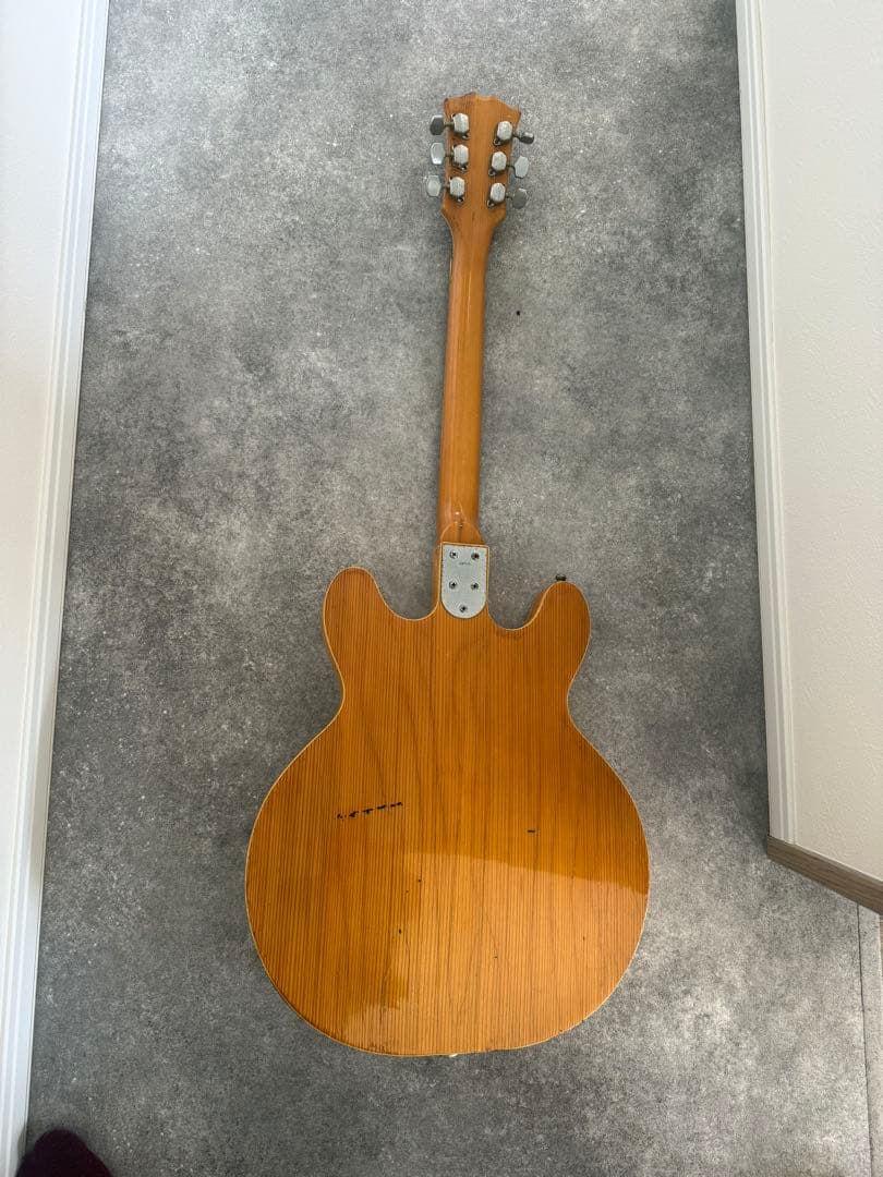 あ*う様 Greco エレクトリックギター ナチュラルウッド　ジャンクかもです