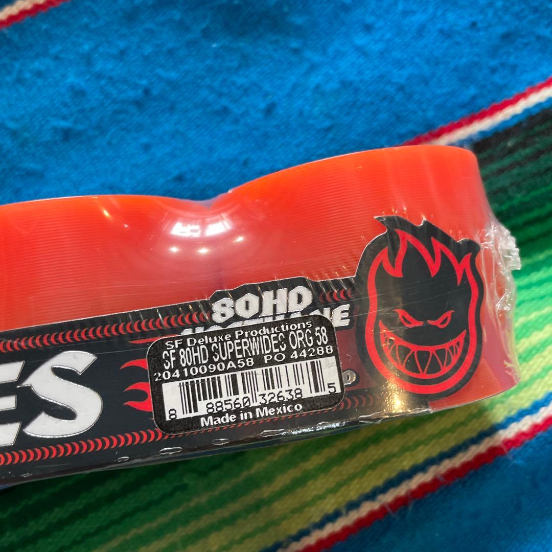 Spitfire SUPERWIDES ソフトウレタン58mm80HD