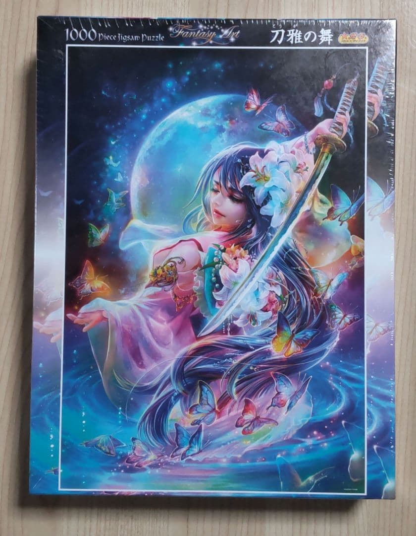 【新品未開封品】刀神の舞 1000ピースジグソーパズル