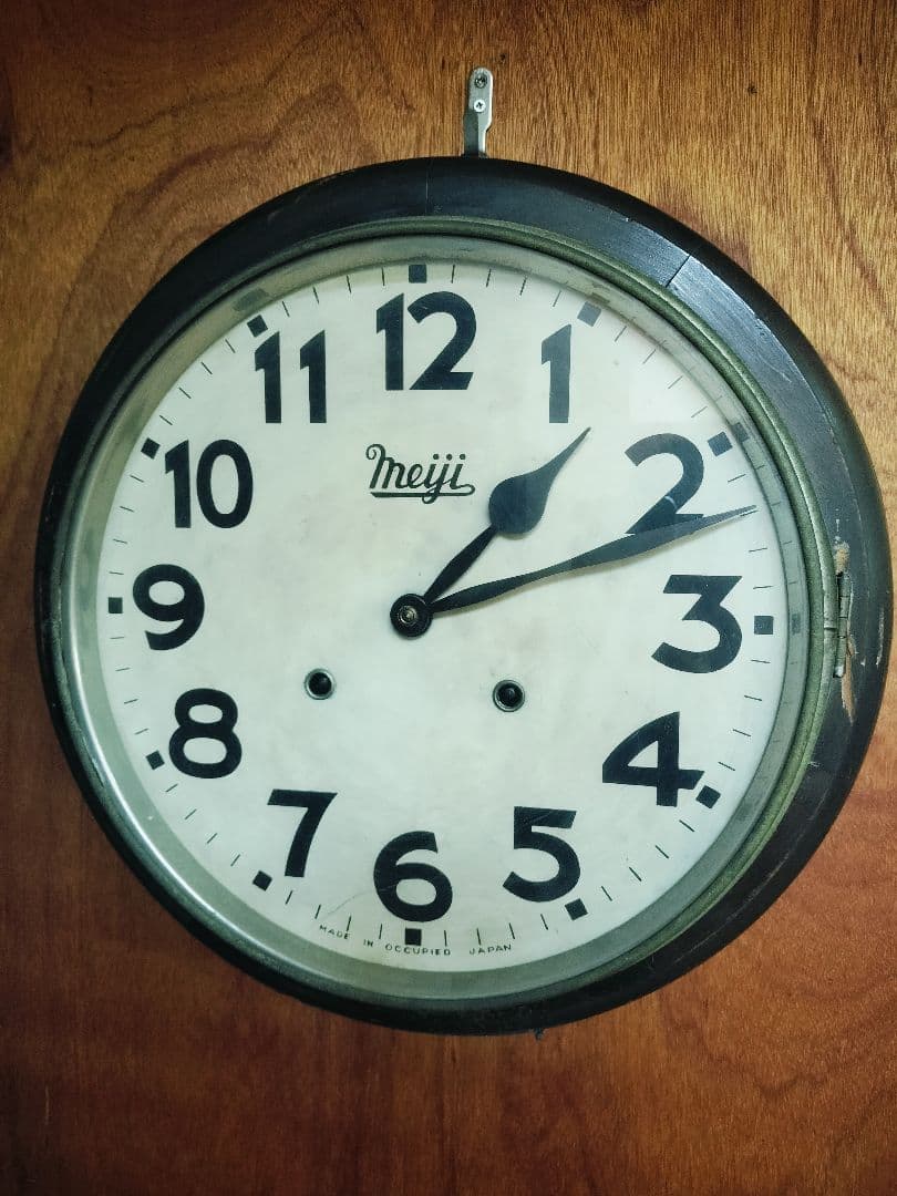 meiji アナログ壁掛け時計