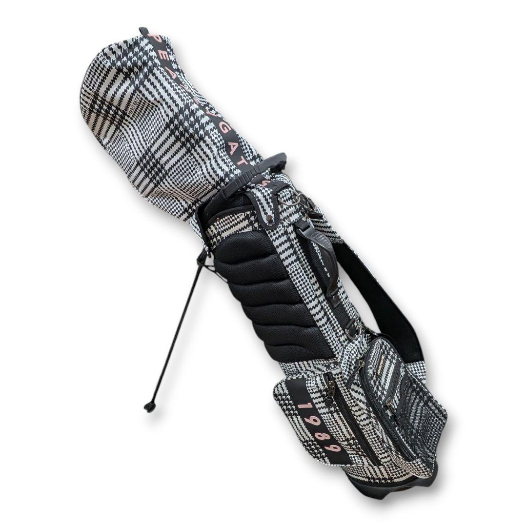 【即完売】パーリーゲイツ グレンチェック キャディバッグ カバー他 10点セット