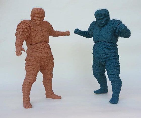 ビリケン商会 サンダ対ガイラ 仮組み