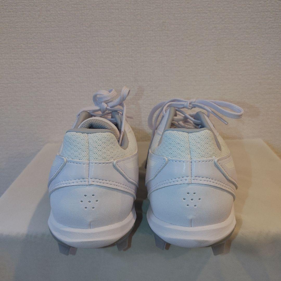 ASICS　野球　スパイク　25.0センチ ホワイト　高校野球対応