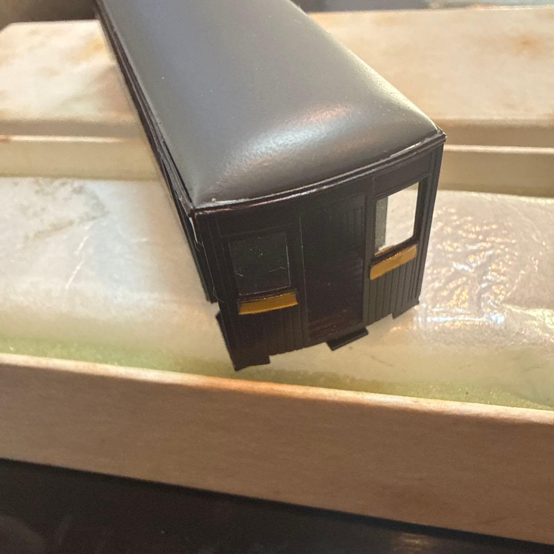 JOE WORKS 頸城鉄道 ホハ2 客車 HOナロー 真鍮製 完成品 箱付