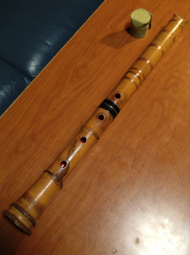 値下げ都山流一尺八寸管　精華銘