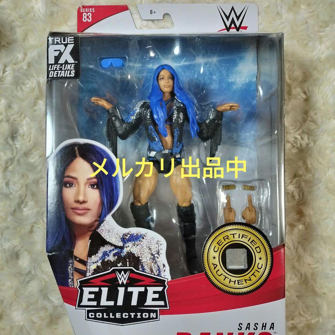 新品 マテル フィギュア プロレス サーシャ バンクス SHASA BANKS