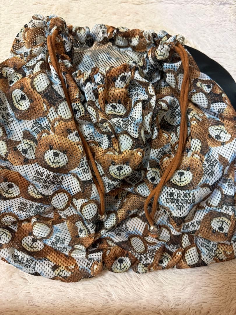 circus circus キャリーバッグ 黒　犬