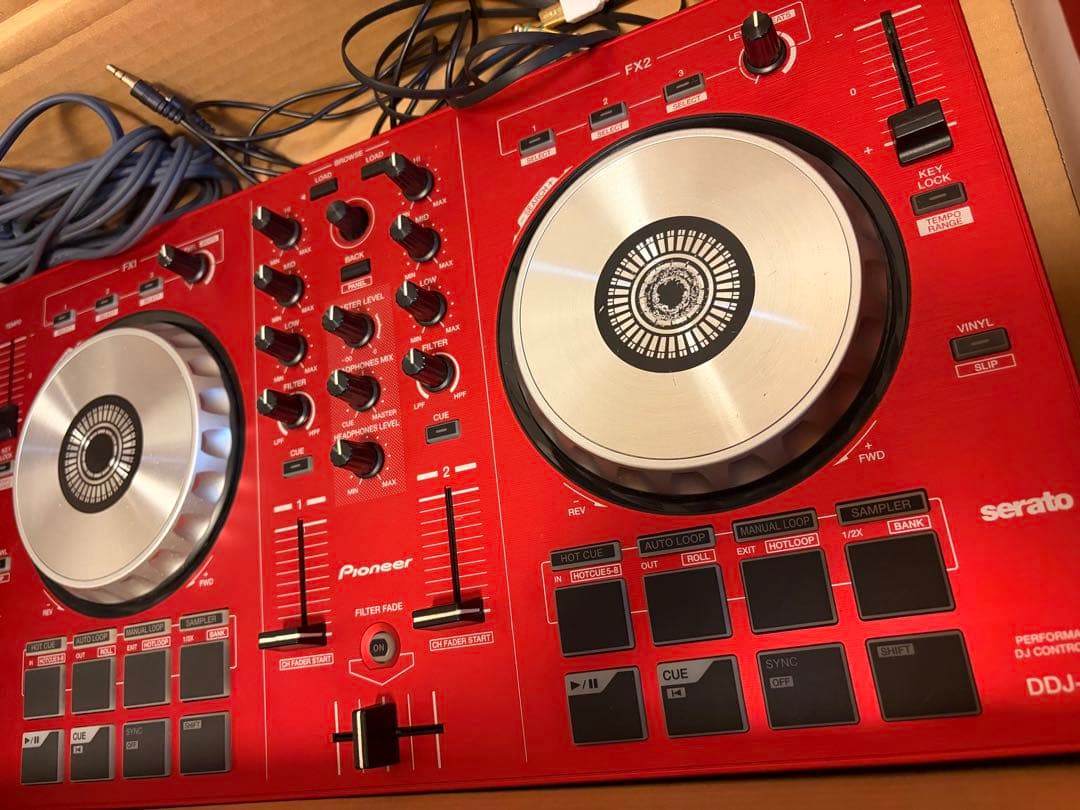 Pioneer DDJ-SB-R serato DJコントロー ラー限定色