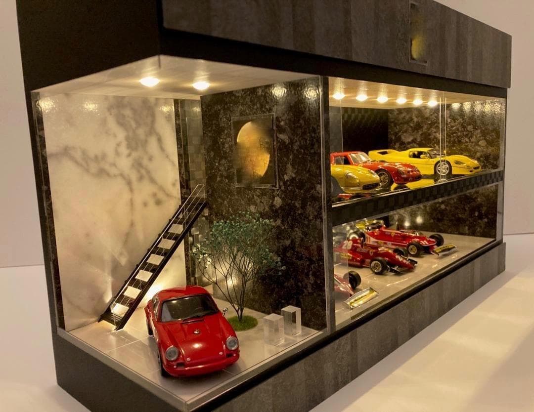 nickオーダー品・ 3層式・ディスプレーBOX / ネオジオラマ