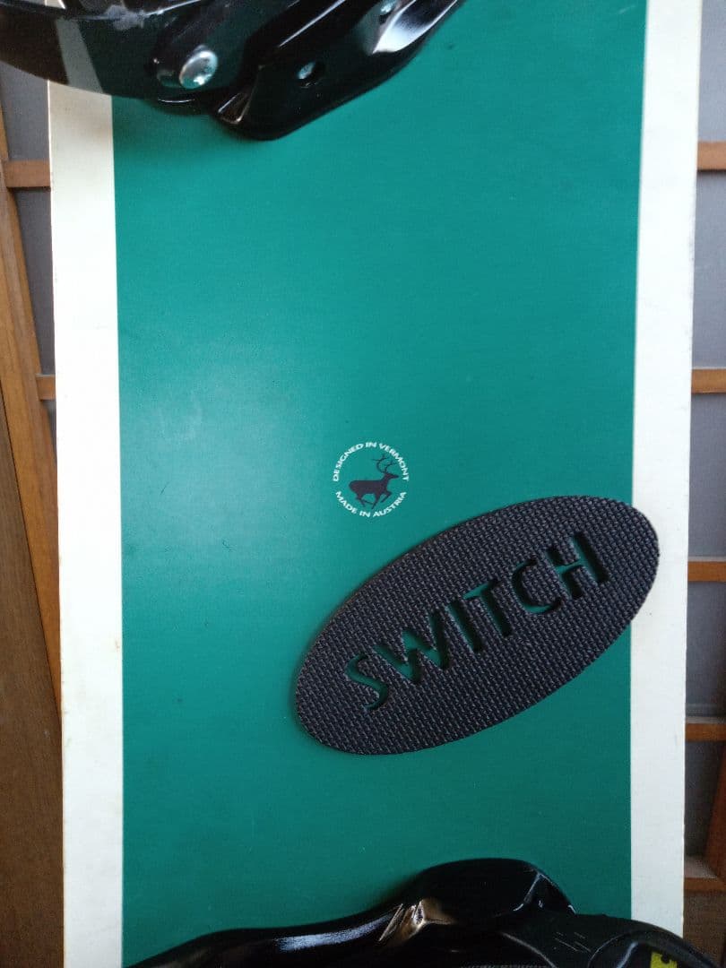 NADE zeke スノーボード グリーン ビンディング付き