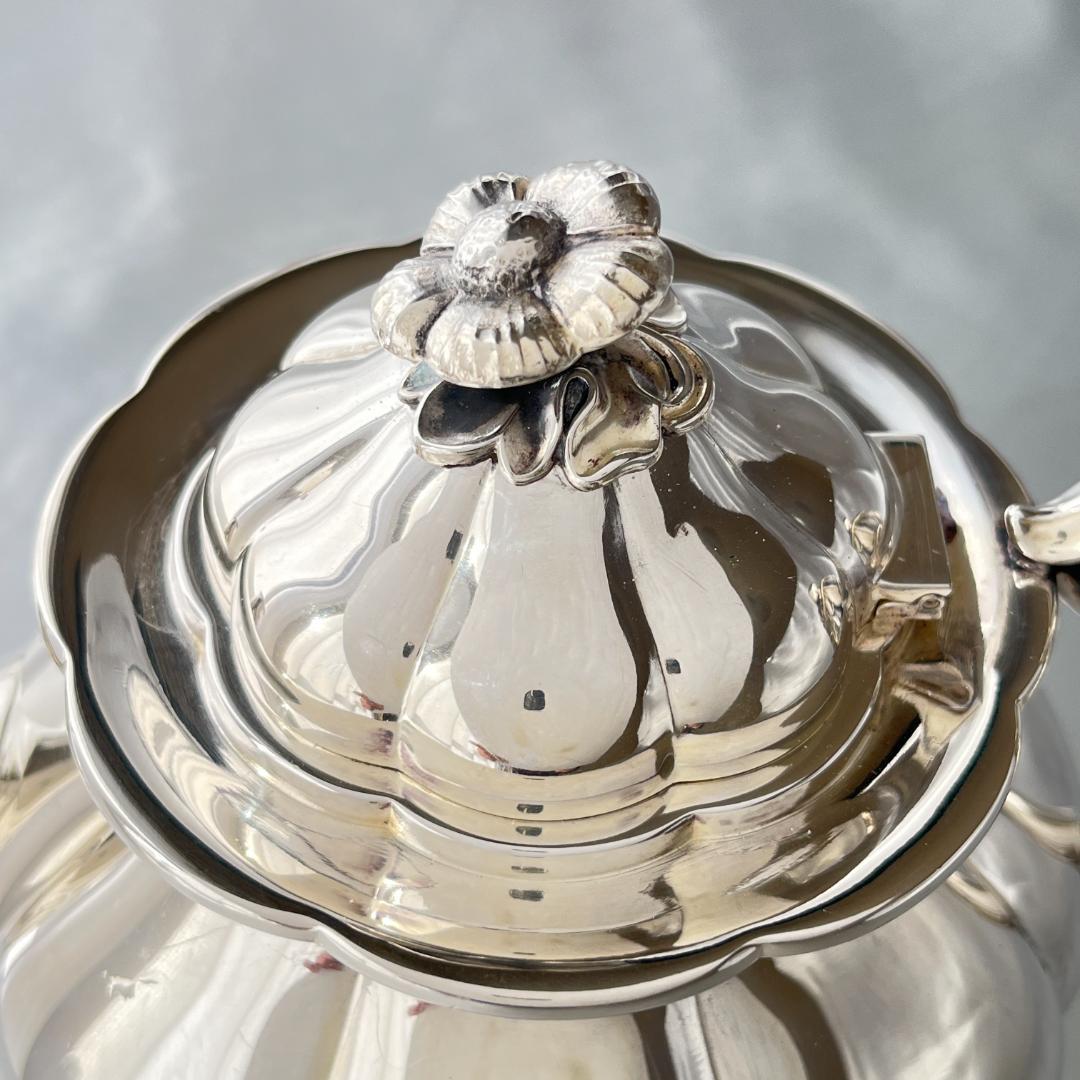 【Cohr】ティーポット【シルバープレート】デンマーク