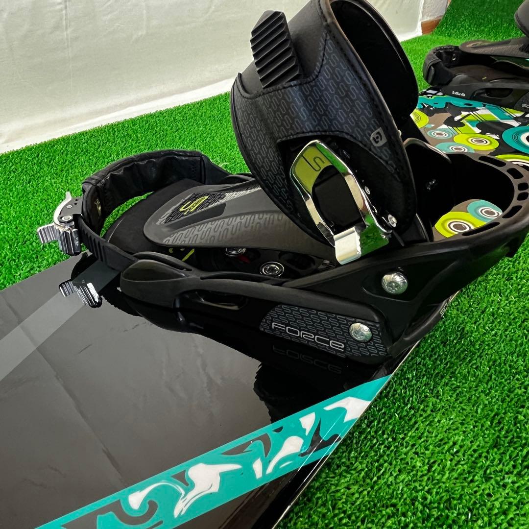 ✨ Kissmark ✨153cm スノーボード＋SALOMON FORCE L