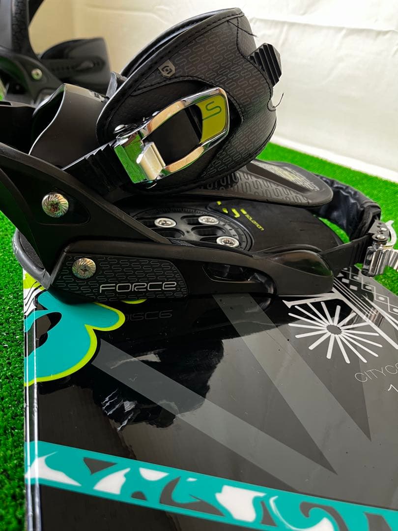 ✨ Kissmark ✨153cm スノーボード＋SALOMON FORCE L