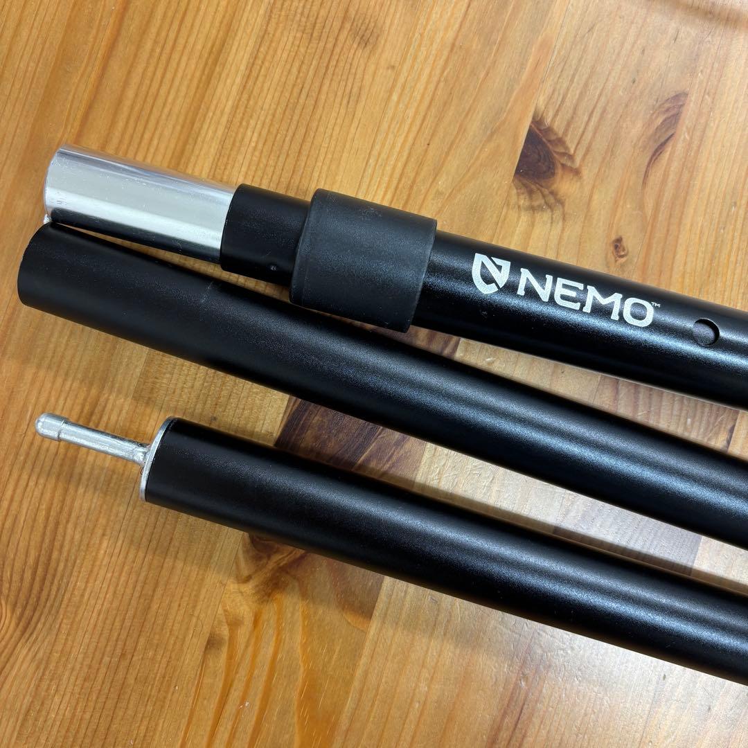 NEMO ニーモ　アジャスタブルタープポールL 2本セット