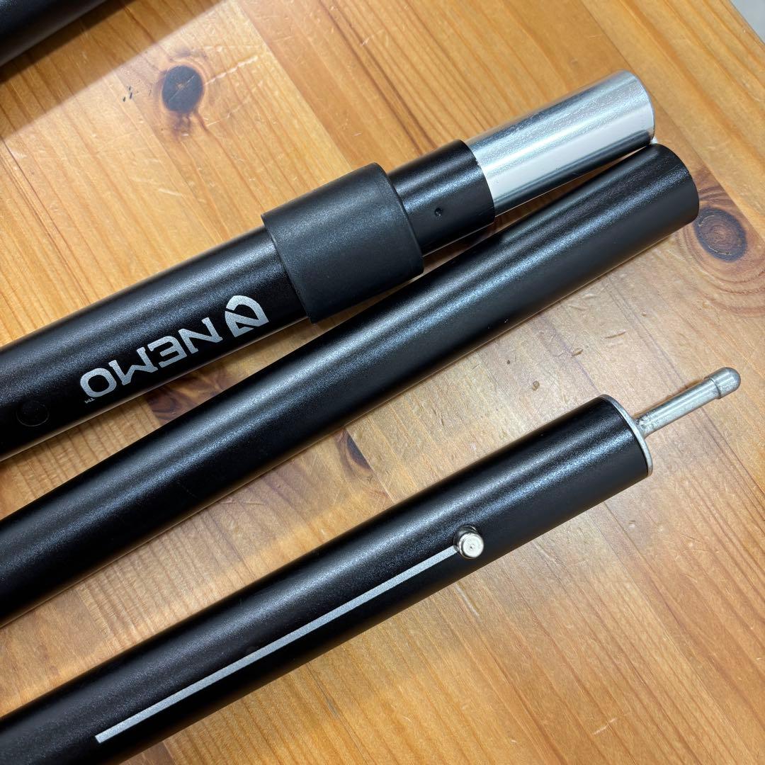 NEMO ニーモ　アジャスタブルタープポールL 2本セット