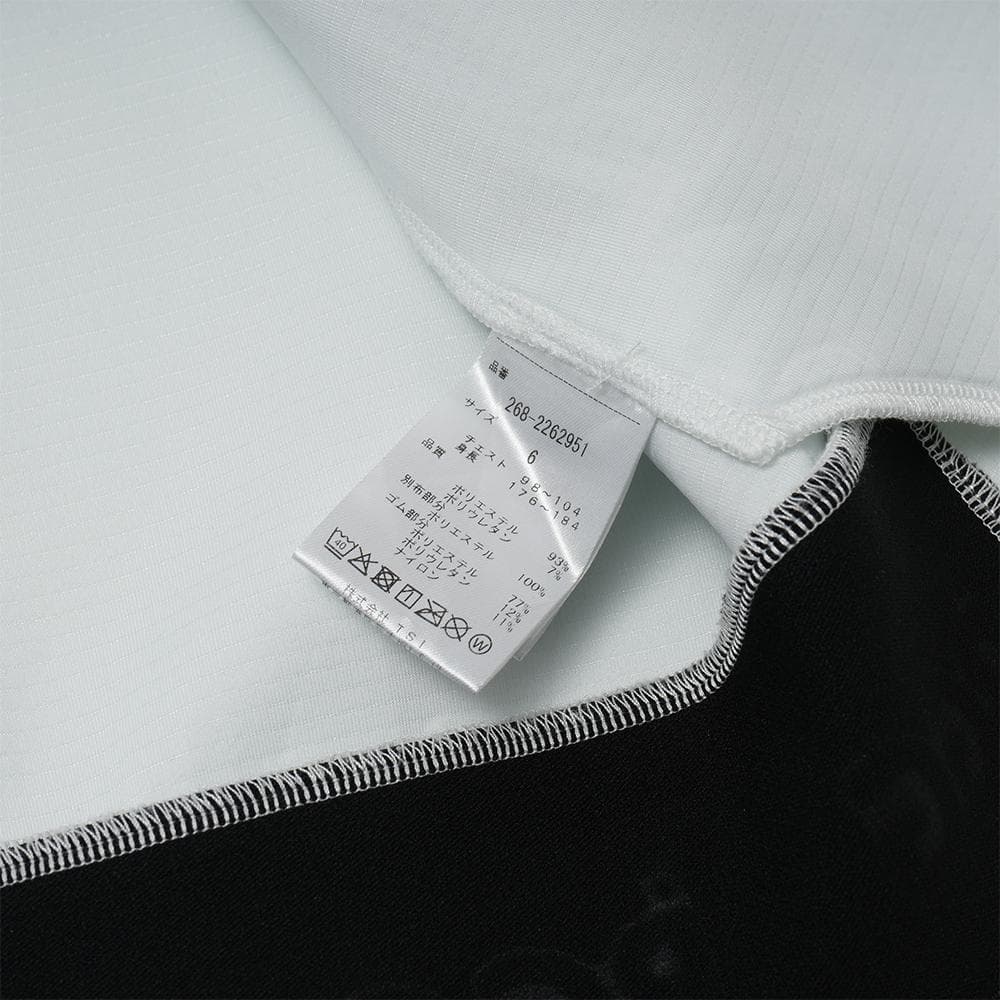 PEARLY GATES パーリーゲイツ PGG ジップフードパーカ白グレー 6